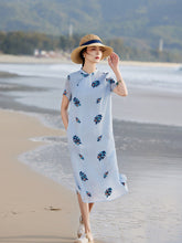 Load image into Gallery viewer, Vanessa Cute Embroidery Dress