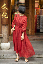 Load image into Gallery viewer, Julie Cute Red Dress