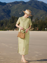 Load image into Gallery viewer, Gemma Dazzling Embroidery Dress