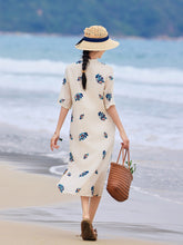 Load image into Gallery viewer, Vanessa Cute Embroidery Dress