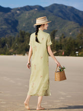 Load image into Gallery viewer, Gemma Dazzling Embroidery Dress