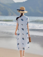Load image into Gallery viewer, Vanessa Cute Embroidery Dress