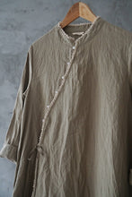Load image into Gallery viewer, Linen Cheongsam Dress
