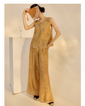 Load image into Gallery viewer, Celosia Embroidery Two Piece