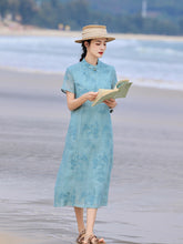 Load image into Gallery viewer, Elise Blooming Embroidery Dress