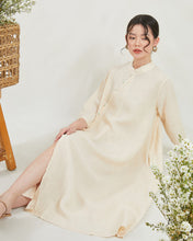 Load image into Gallery viewer, Linen Cheongsam Dress