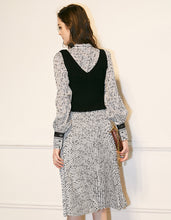 Load image into Gallery viewer, Knitting Printing Two-Piece