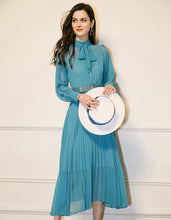 Load image into Gallery viewer, Blue Graceful Dress