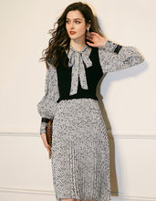 Load image into Gallery viewer, Knitting Printing Two-Piece