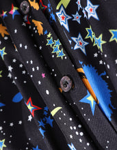 Load image into Gallery viewer, Black Starry Dress