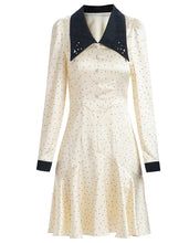 Load image into Gallery viewer, White Silk Dress