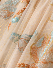 Load image into Gallery viewer, Apricot Embroider Dress