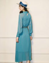 Load image into Gallery viewer, Blue Graceful Dress