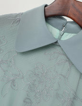 Load image into Gallery viewer, Houndstooth Splice Dress