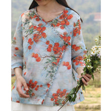 Load image into Gallery viewer, Alayna Elegant Gardenia Beauty Top
