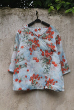 Load image into Gallery viewer, Alayna Elegant Gardenia Beauty Top
