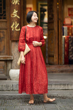 Load image into Gallery viewer, Julie Cute Red Dress
