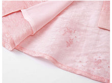 Muatkan imej ke dalam penonton Galeri, Rita Pink Lace V-Neck Longevity Top
