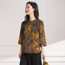 Load image into Gallery viewer, Azalea Floral Print Relaxed Rina Top
