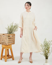 Load image into Gallery viewer, Linen Cheongsam Dress
