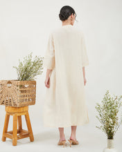 Load image into Gallery viewer, Linen Cheongsam Dress
