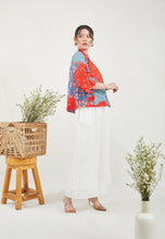 Load image into Gallery viewer, Red Sakura Print Zena Top
