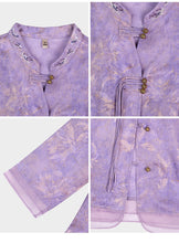 Load image into Gallery viewer, Nerissa 2-Piece Floral Lavender Set
