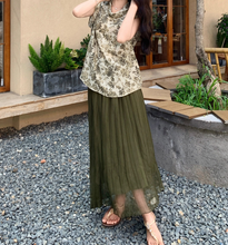 Load image into Gallery viewer, Johanna 2-Piece Vintage Print Vest Set Prestige
