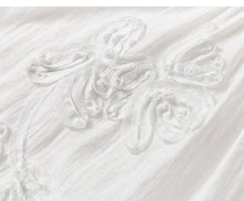 Load image into Gallery viewer, Jasper Sumptuous Top White Embroidered Monarch Tempo

