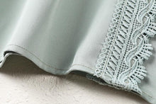 Load image into Gallery viewer, Laura&#39;s Lace Trimmed Blouse
