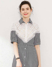 Load image into Gallery viewer, Clementine Lattice Dress
