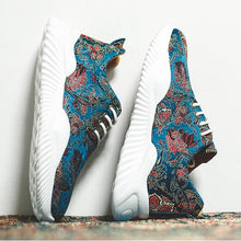 Load image into Gallery viewer, Floral Embroidery Brocade Traditional Chinese Style Sports Shoes Sneaker
