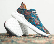 Load image into Gallery viewer, Floral Embroidery Brocade Traditional Chinese Style Sports Shoes Sneaker
