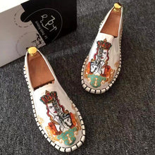 Load image into Gallery viewer, Tang Monk Embroidery Traditional Chinese Causal Shoes Loafers
