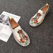Load image into Gallery viewer, Tang Monk Embroidery Traditional Chinese Causal Shoes Loafers
