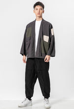 Load image into Gallery viewer, Loose Men&#39;s Cardigan Kimono Shirt Samurai Costume
