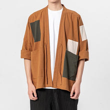 Load image into Gallery viewer, Loose Men&#39;s Cardigan Kimono Shirt Samurai Costume
