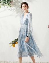 Load image into Gallery viewer, Blue Freshing Dress
