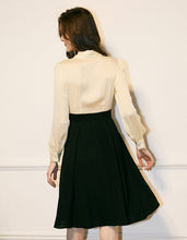 Muatkan imej ke dalam penonton Galeri, Lace Stitching Dress
