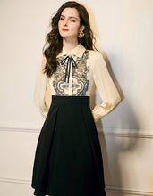 Muatkan imej ke dalam penonton Galeri, Lace Stitching Dress
