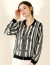Load image into Gallery viewer, Contrast Stripes Coat
