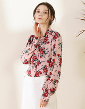 Load image into Gallery viewer, Floral Ribbon Shirt
