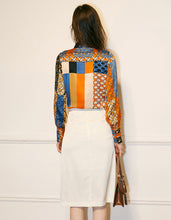 Muatkan imej ke dalam penonton Galeri, Stylish Orange Two-Piece
