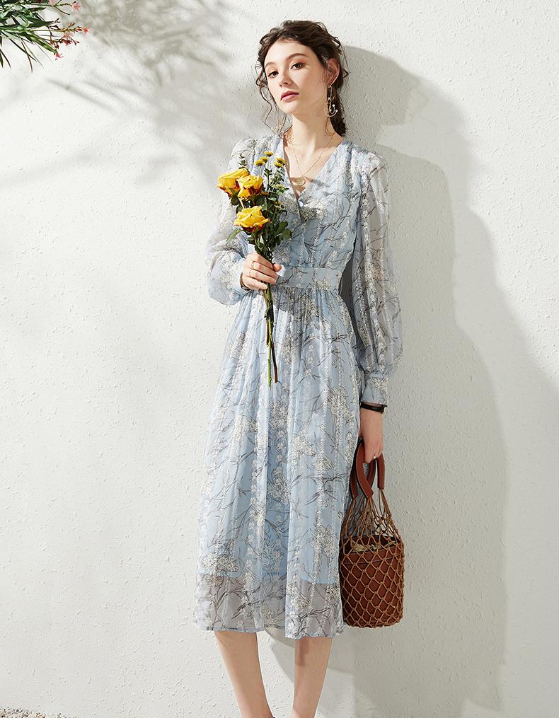 Blue Freshing Dress