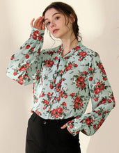 Load image into Gallery viewer, Floral Ribbon Shirt
