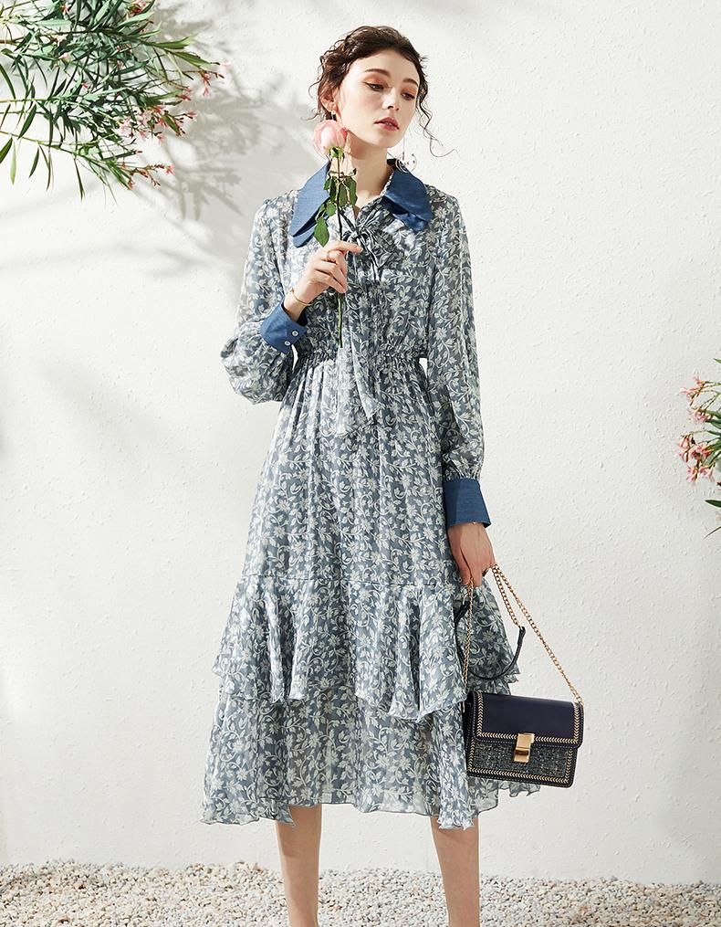 Freshing Pastoral Dress