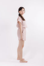 Load image into Gallery viewer, Linen Relaxed Shorts (Dusty Pink)

