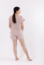 Load image into Gallery viewer, Linen Relaxed Shorts (Dusty Pink)

