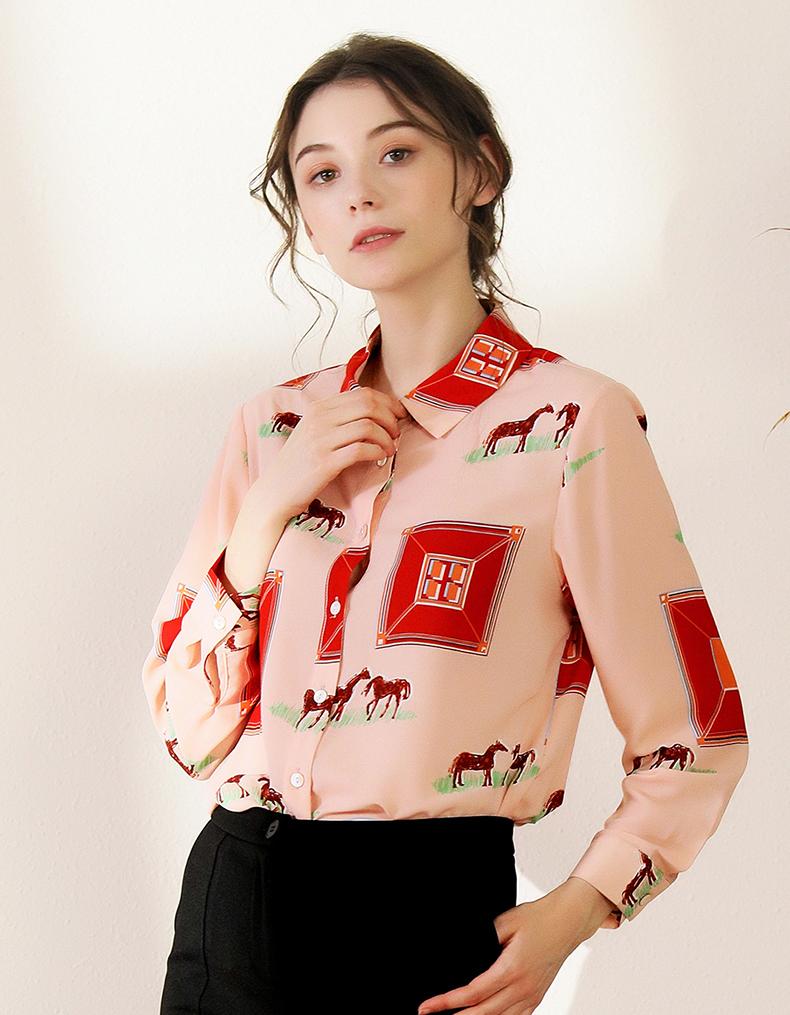 Holiday Chiffon Shirt