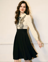 Muatkan imej ke dalam penonton Galeri, Lace Stitching Dress
